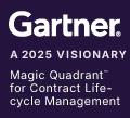 Gartner A 2025 Visionary Quadrant for Contract Life - cycle Management