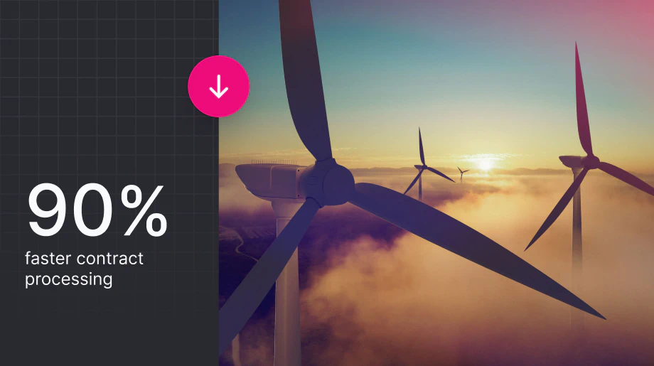 90% faster contract processing
