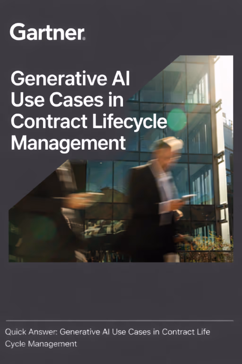 Generative AI Use Cases in CLM - Gartner Quick Answer 2025