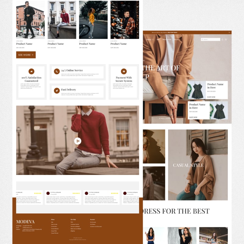 Modeva app image