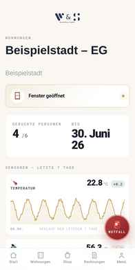 Work&Stay App – Wohnungs-Detail
