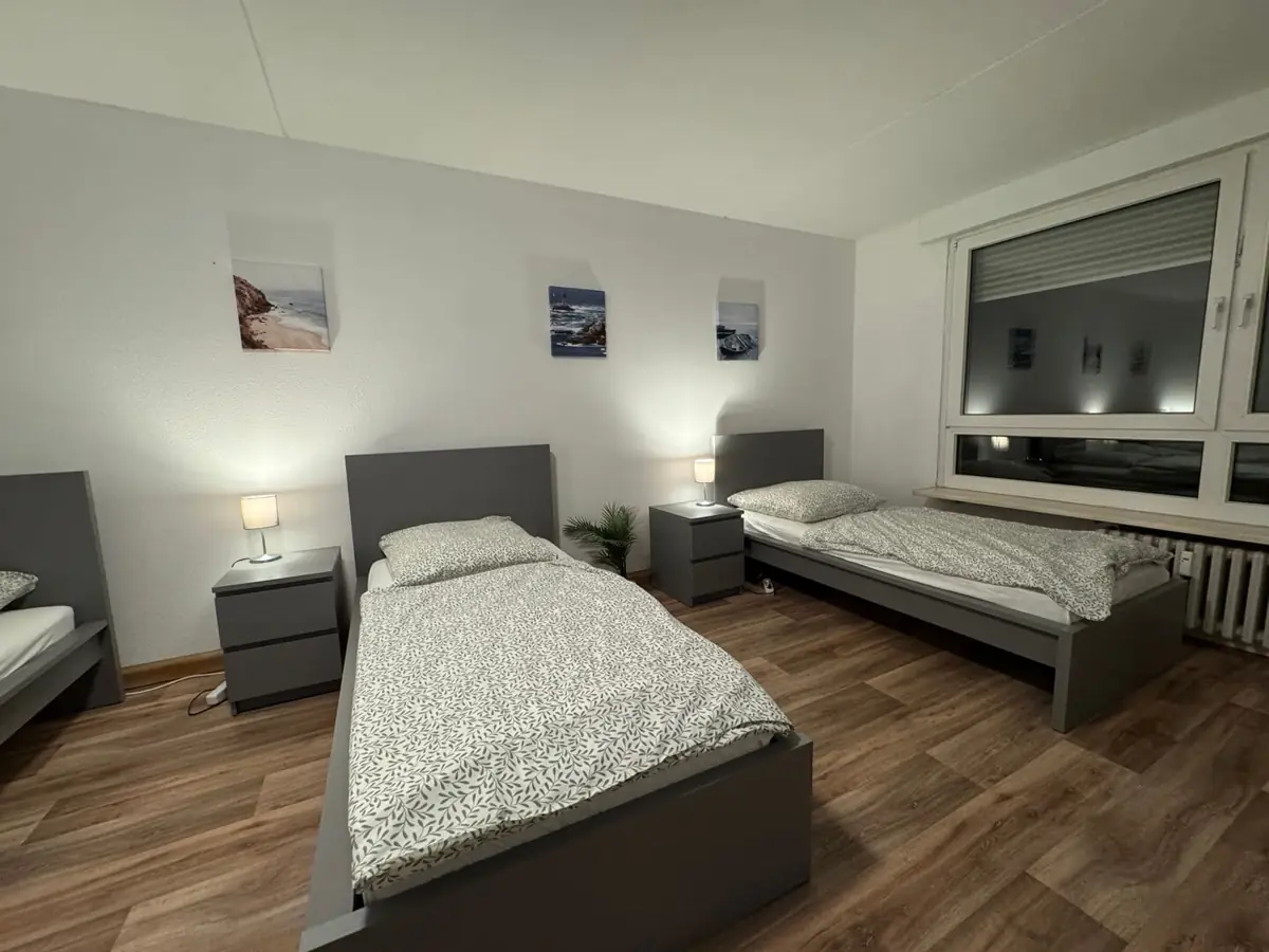 Beispiel Monteurunterkunft: Schlafzimmer für zwei
