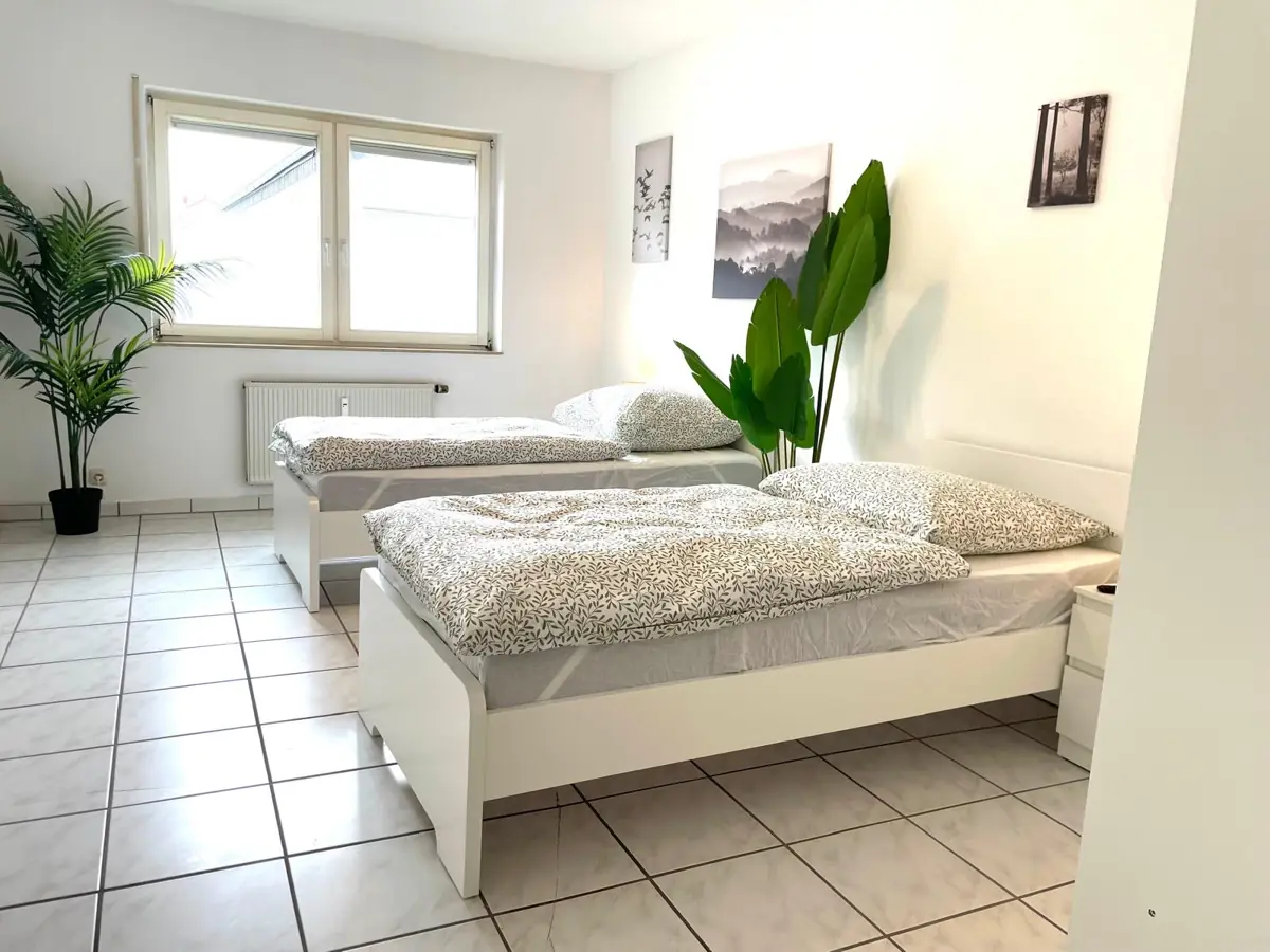 Beispiel Monteurunterkunft: Schlafzimmer für zwei