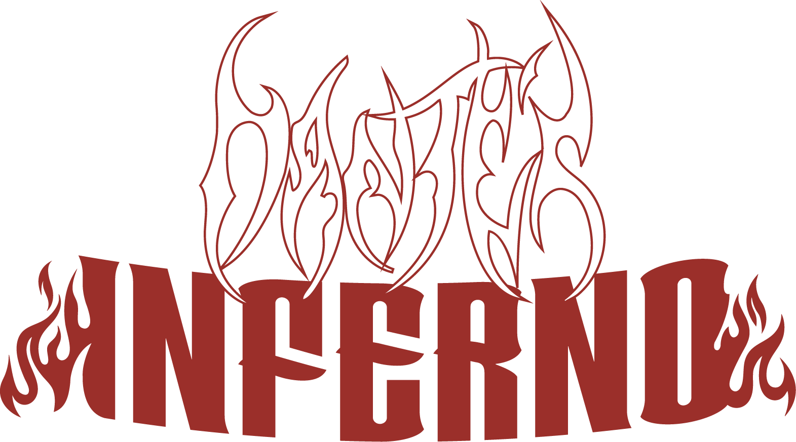 Dante's Inferno craft cannabis flower product graphic by Nimbus Cannabis Co.