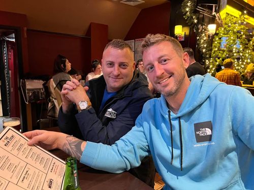 Employees Ordering Food at Restaurant