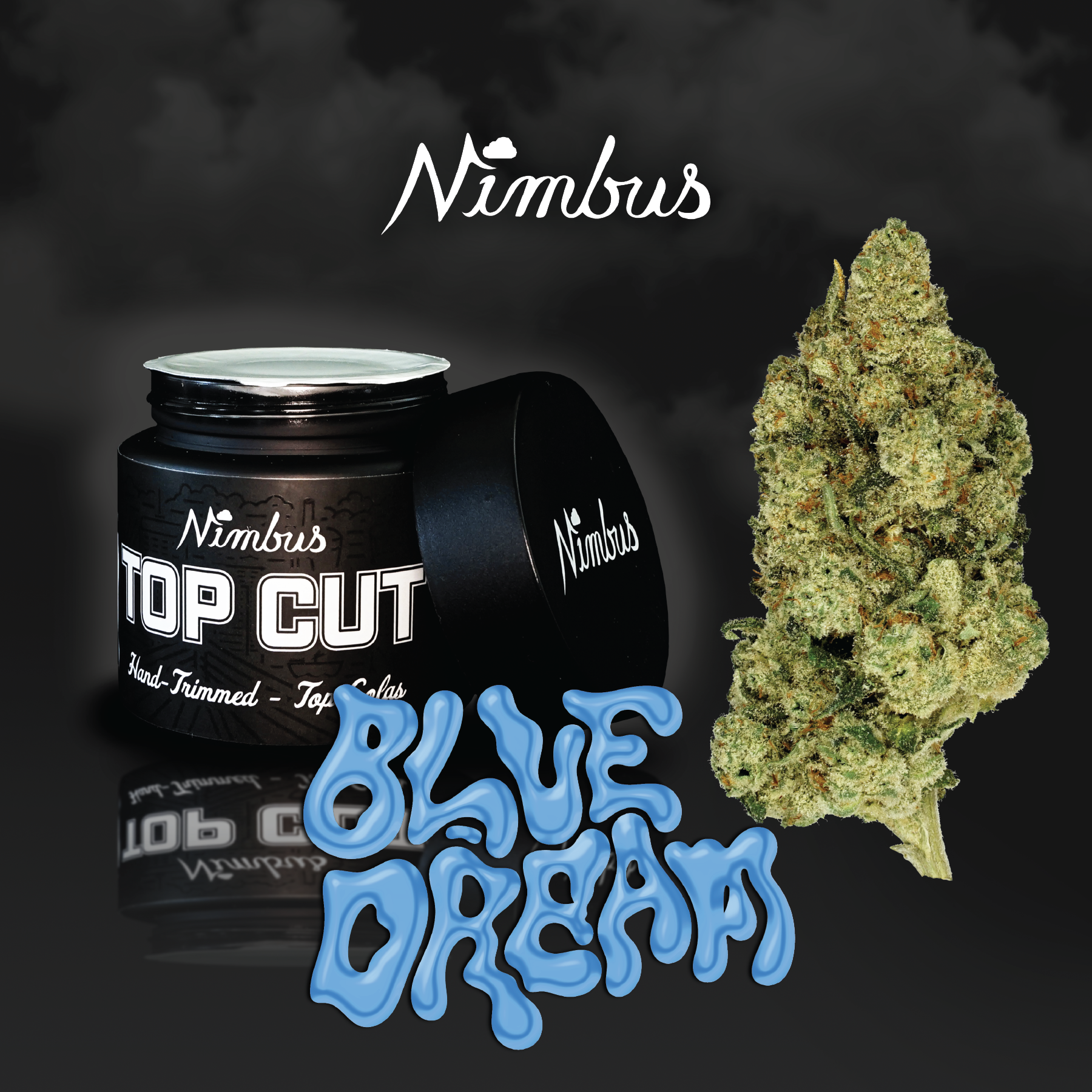 Nimbus Blue Dream — Top Cut Flower, 3.5g, Sativa — Massachusetts
