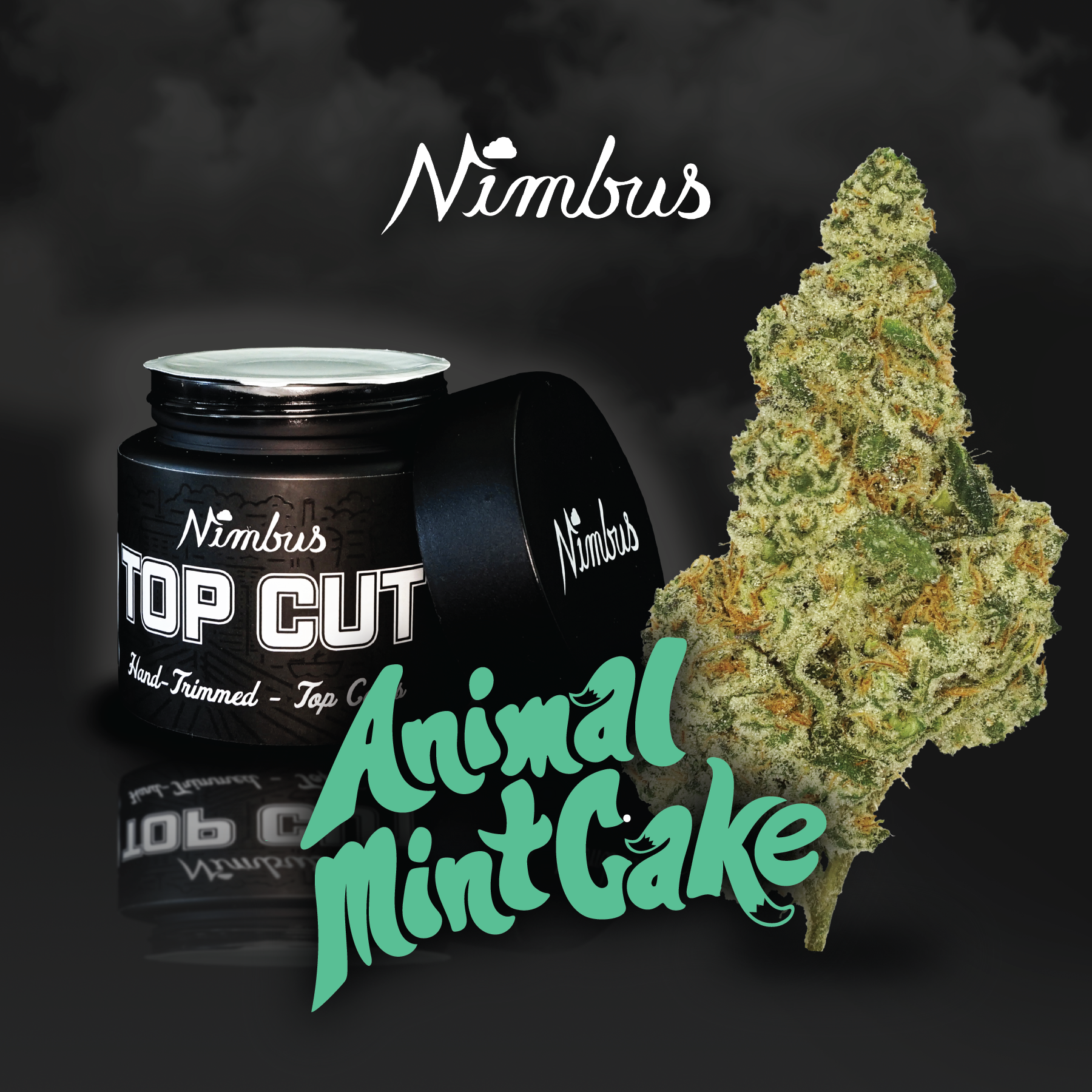 Nimbus Animal Mint Cake — Top Cut Flower, 3.5g, Indica-Dominant Hybrid — Massachusetts