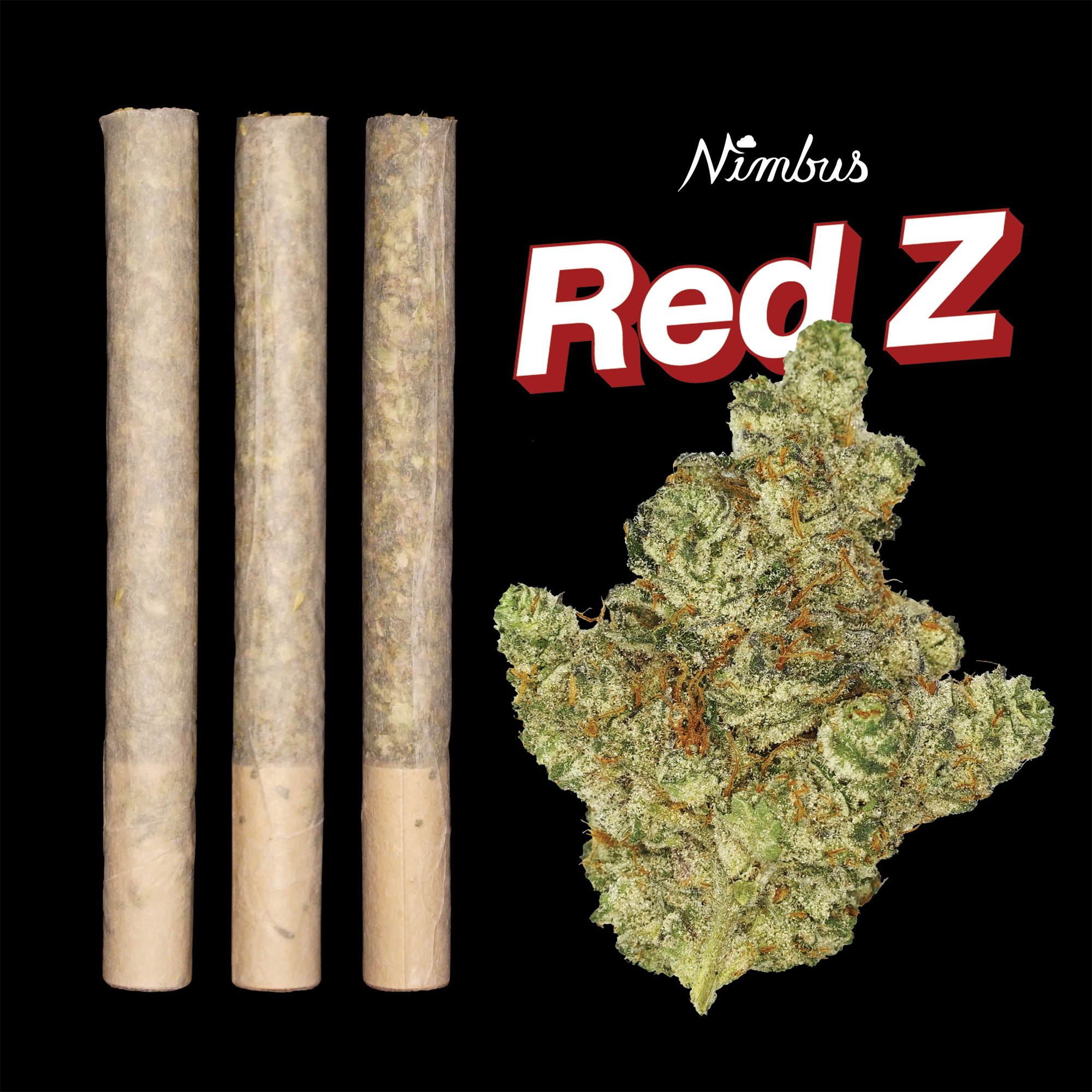 Nimbus Red Z — Darts Preroll, 1.5g, Hybrid — Massachusetts