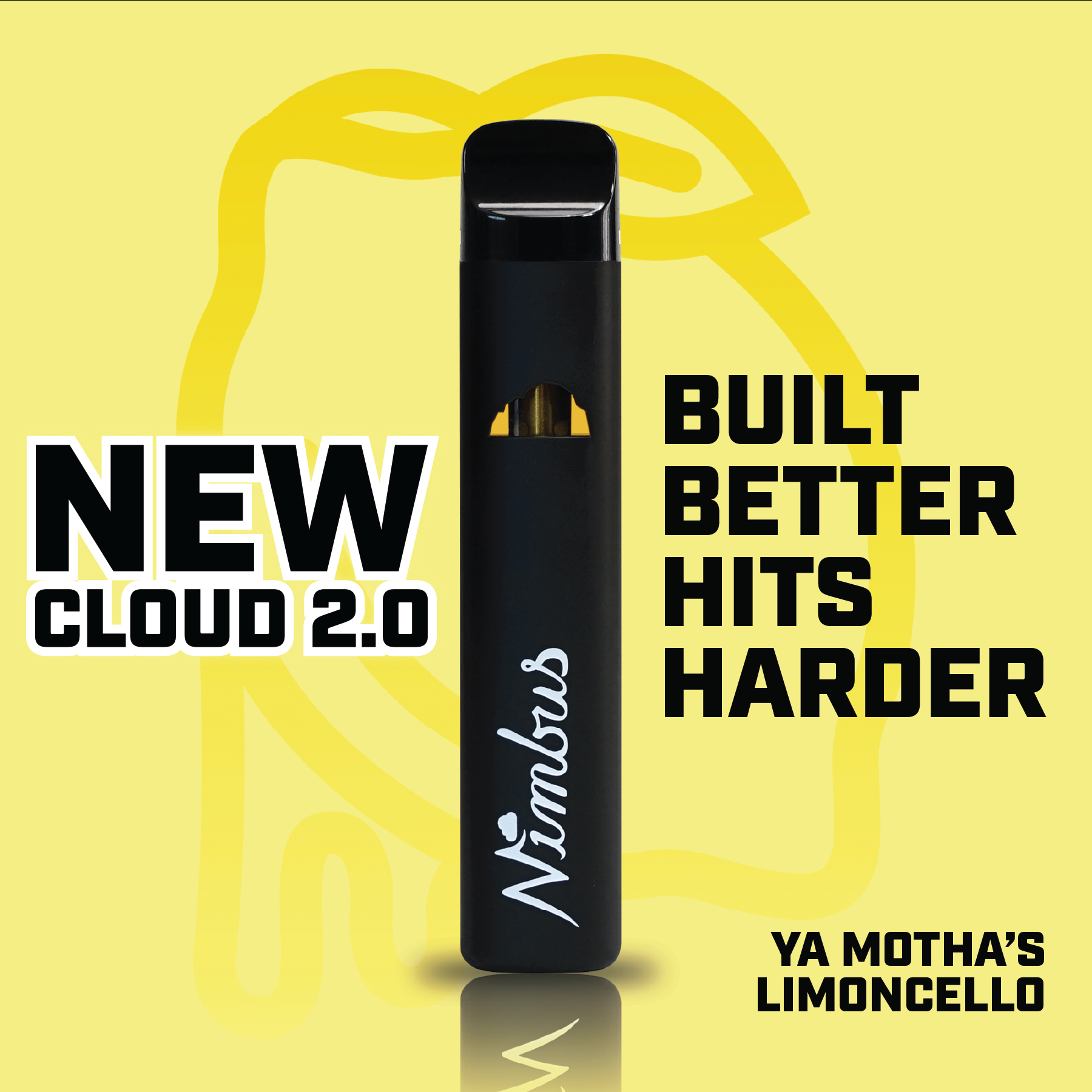 Nimbus Ya Motha's Limoncello — Icon Vape Disposable, 1.0g, Sativa-Dominant Hybrid — New Jersey