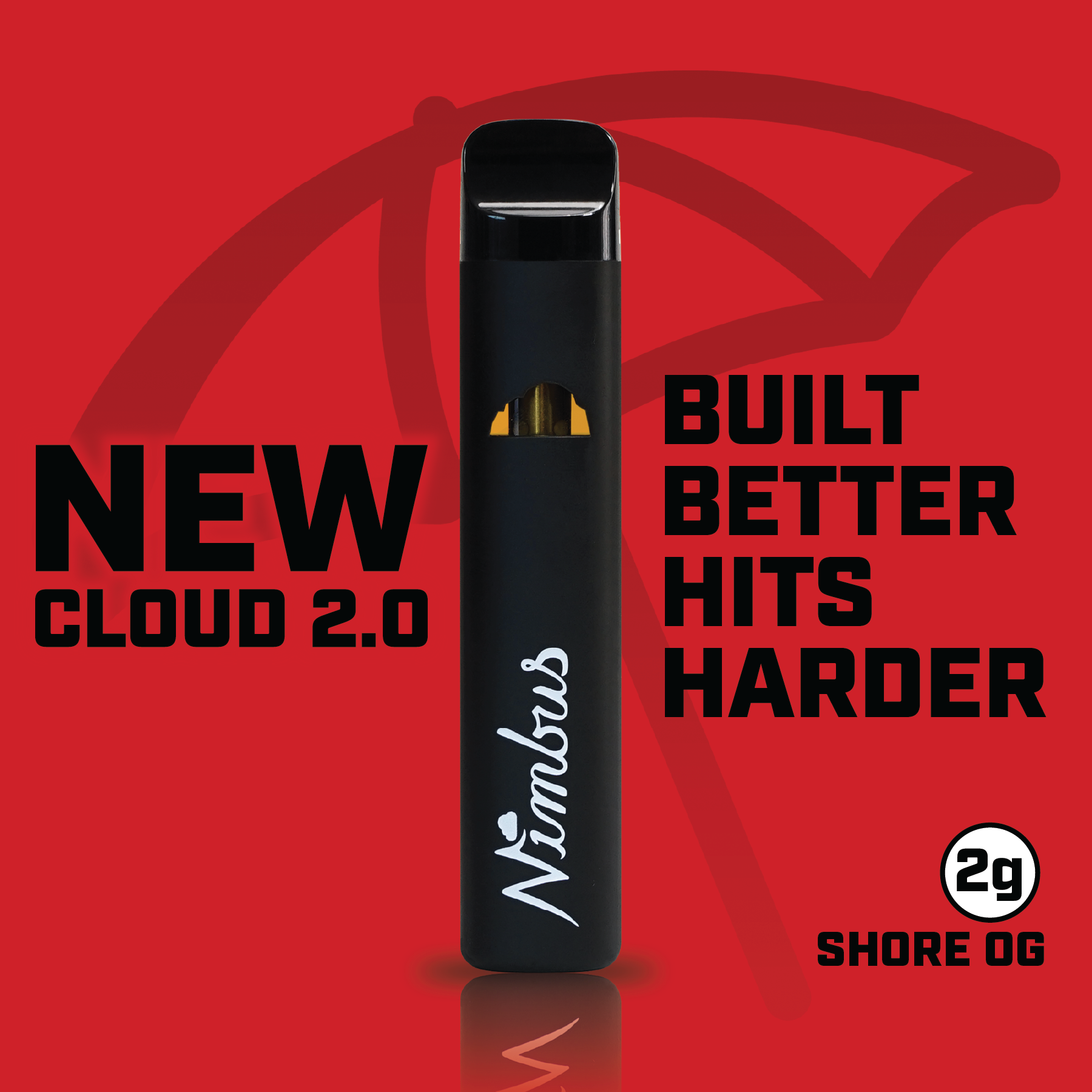 Nimbus Shore OG — Icon Vape Disposable, 2.0g, Indica-Dominant Hybrid — New Jersey