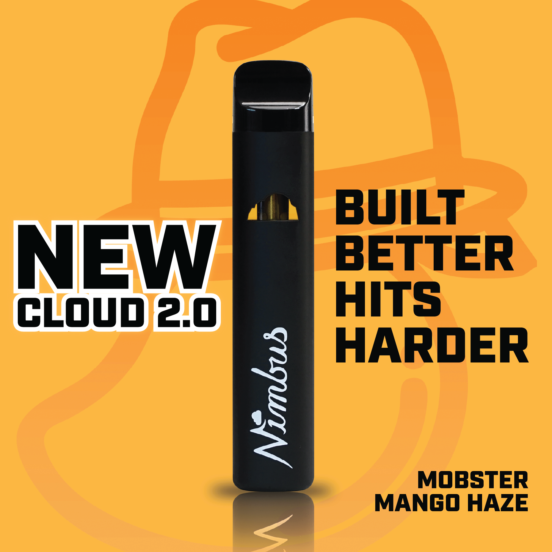 Nimbus Mobster Mango Haze — Icon Vape Disposable, 1.0g, Sativa-Dominant Hybrid — New Jersey