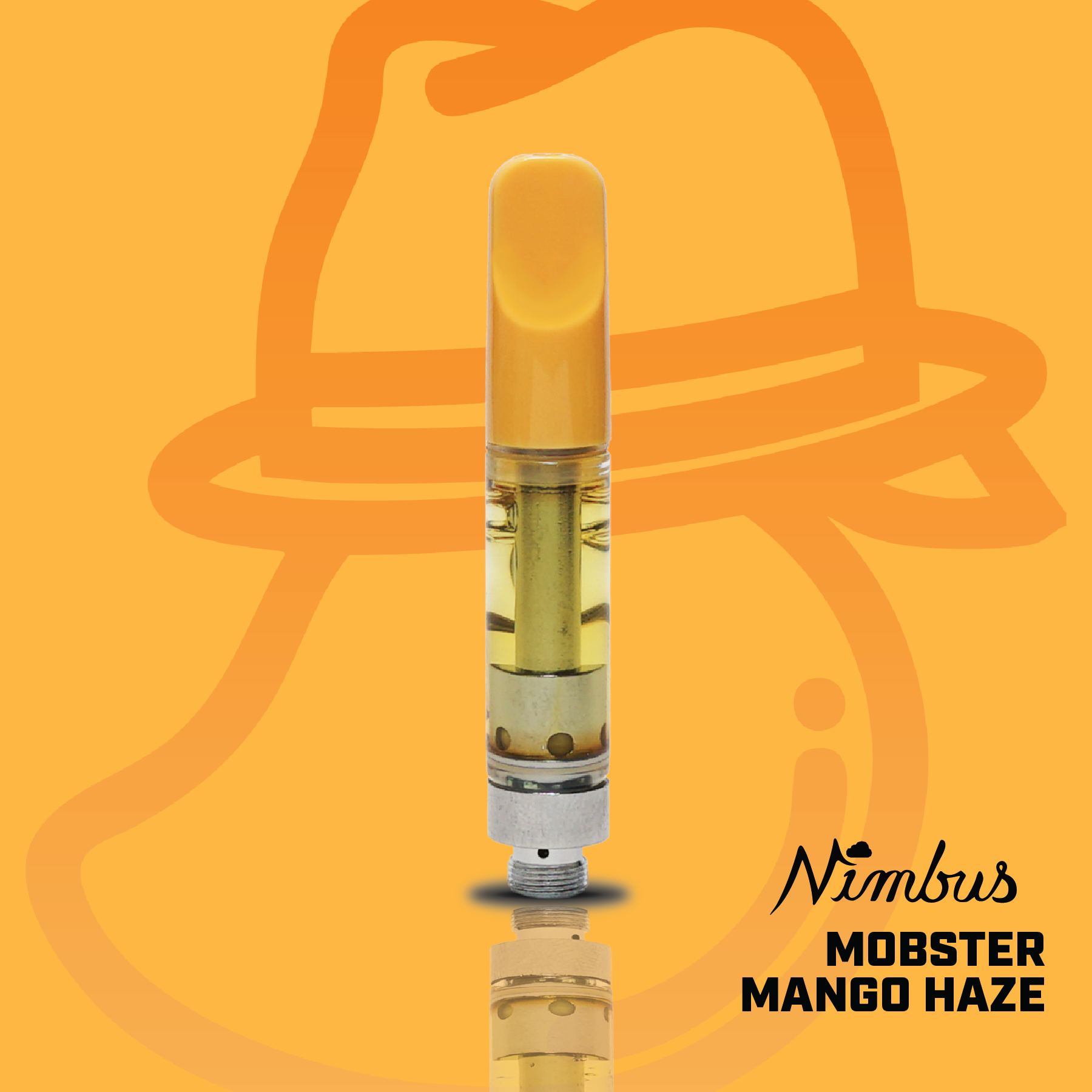 Nimbus Mobster Mango Haze — Icon Vape Cartridge, 1.0g, Sativa-Dominant Hybrid — New Jersey
