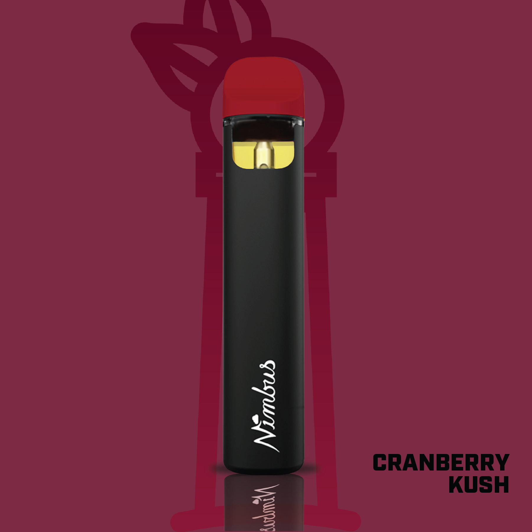 Nimbus Cranberry Kush — Icon Vape Disposable, 0.5g, Sativa-Dominant Hybrid — New Jersey