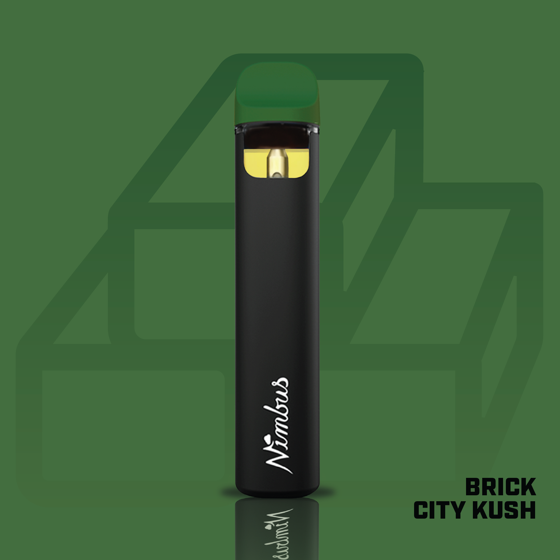 Nimbus Brick City Kush — Icon Vape Disposable, 0.5g, Indica-Dominant Hybrid — New Jersey