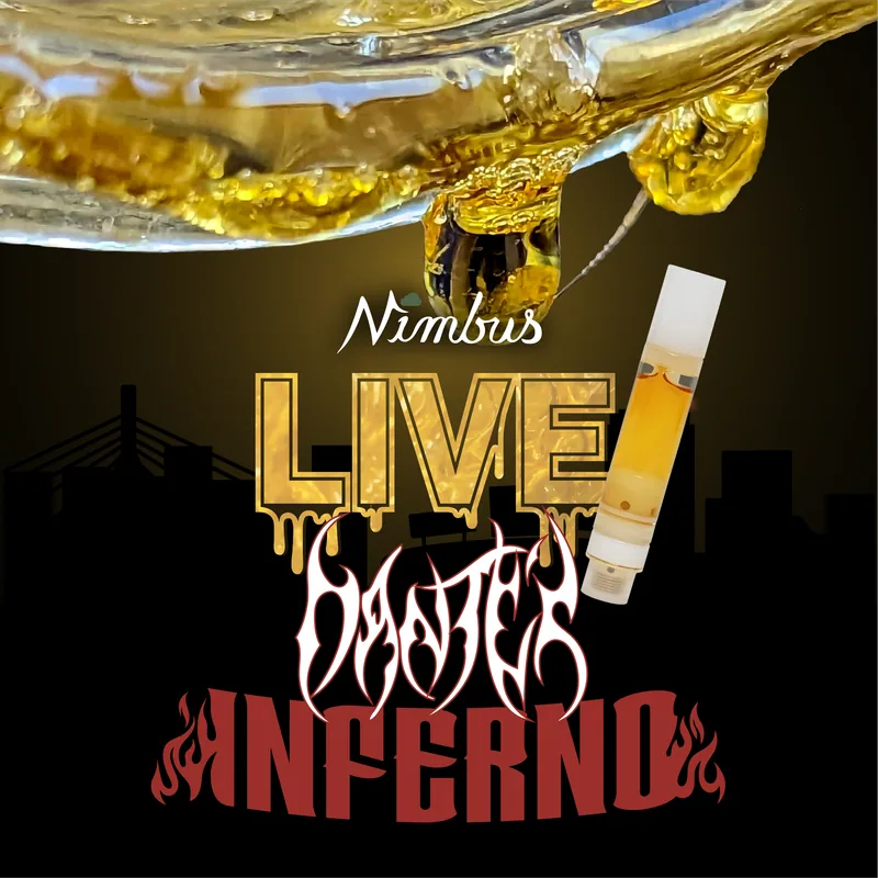 Nimbus Dante's Inferno — Live Resin Concentrates, 1.0g, Hybrid — Massachusetts