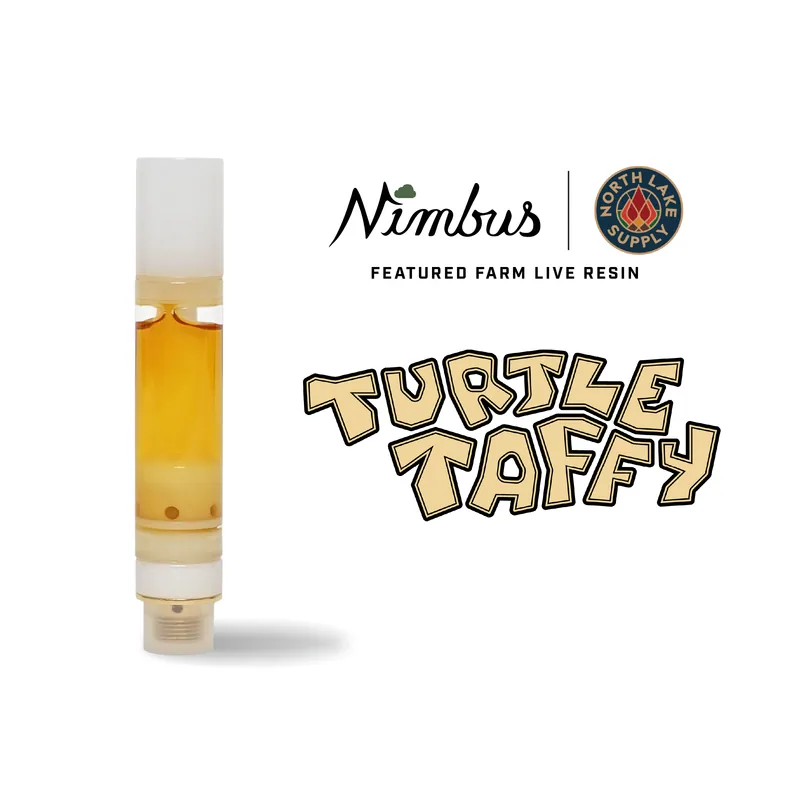 Nimbus Turtle Taffy — Live Resin Vape Cartridge, 1.0g, Hybrid — New Jersey