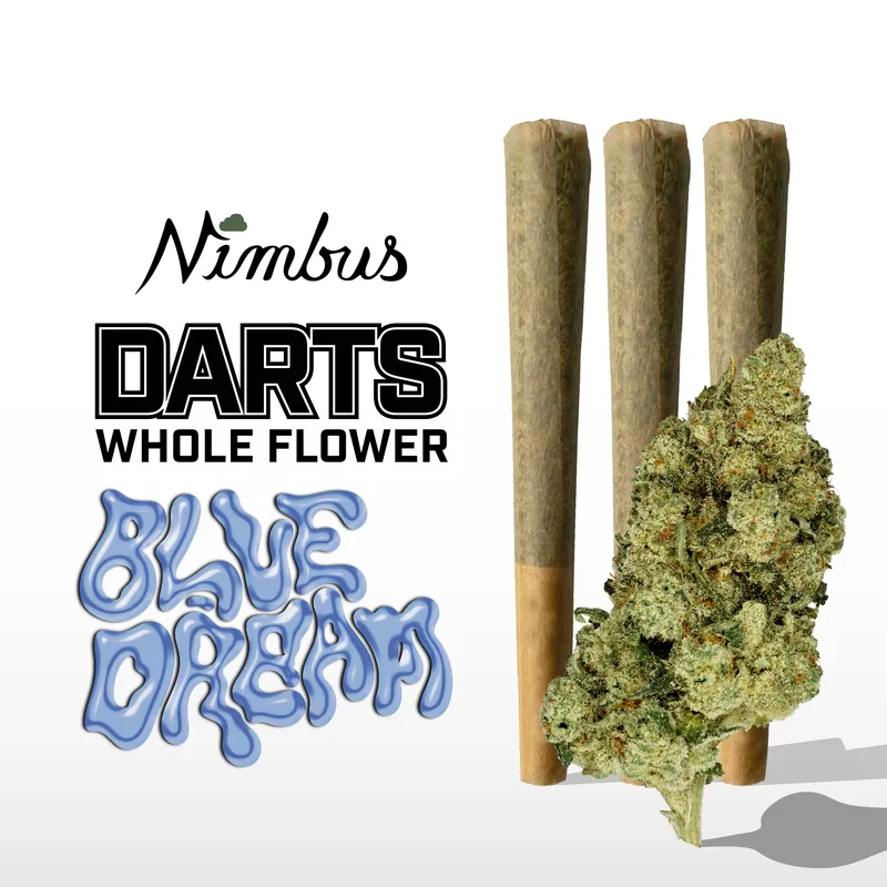 Nimbus Blue Dream — Darts Preroll, 1.5g, Sativa-Dominant Hybrid — New Jersey