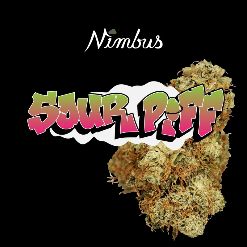 Nimbus Sour Piff — Flowah Flower, 3.5g, Hybrid — Massachusetts