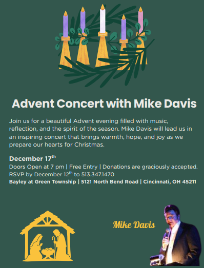 Advent Concert with Mike Davis