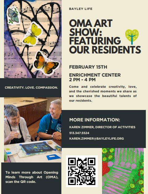 OMA Art Show: Featuring Our Residents