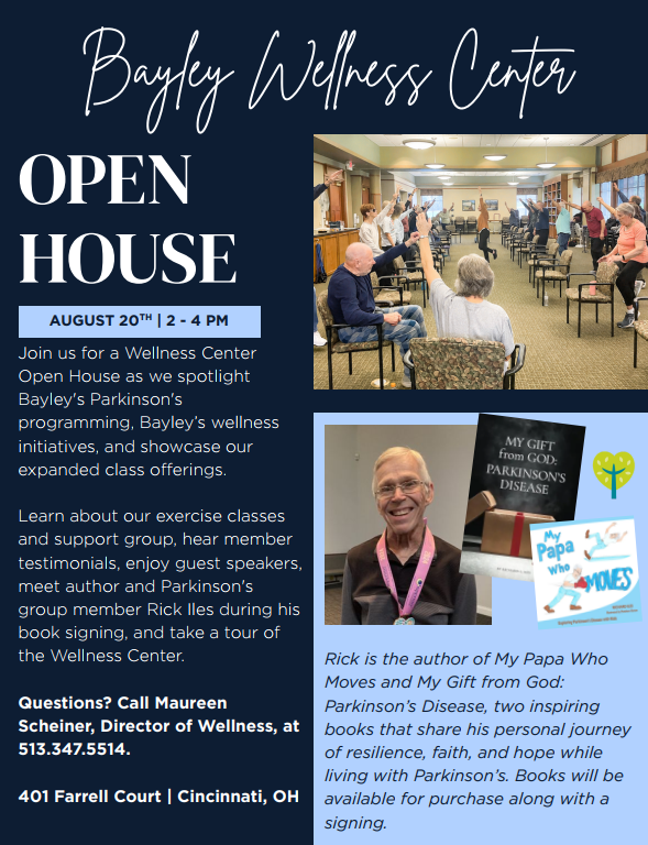 Wellness Center Open House & Parkinson's Program Showcase