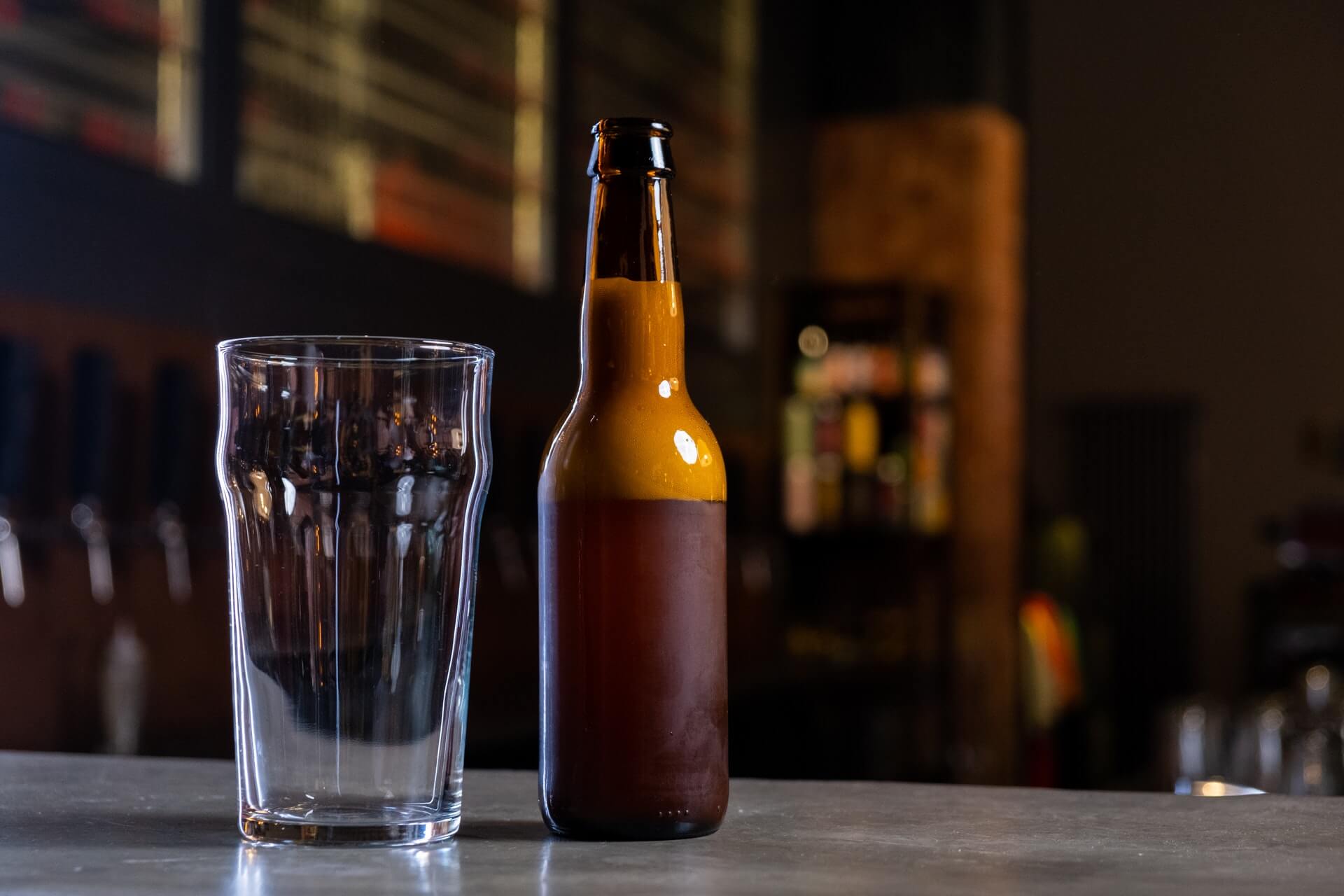 Dark lager beer