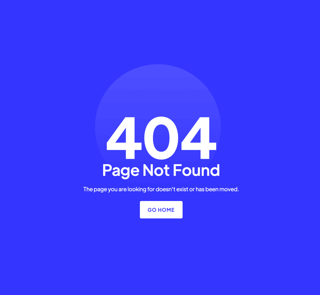 404 Not Found - Academy Webflow Template