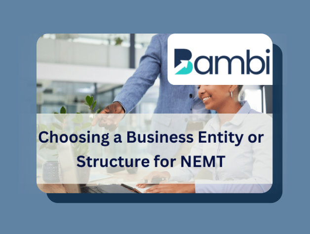 Choosing a Business Entity for NEMT