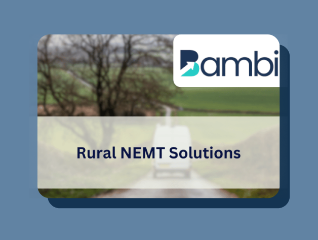 Enhancing Accessibility of NEMT Services in Rural Areas