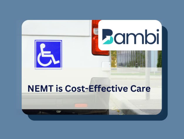 NEMT is Cost-Effective Care