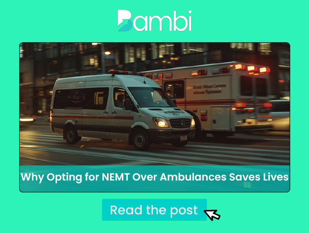 Why Opting for NEMT Over Ambulances Saves Lives
