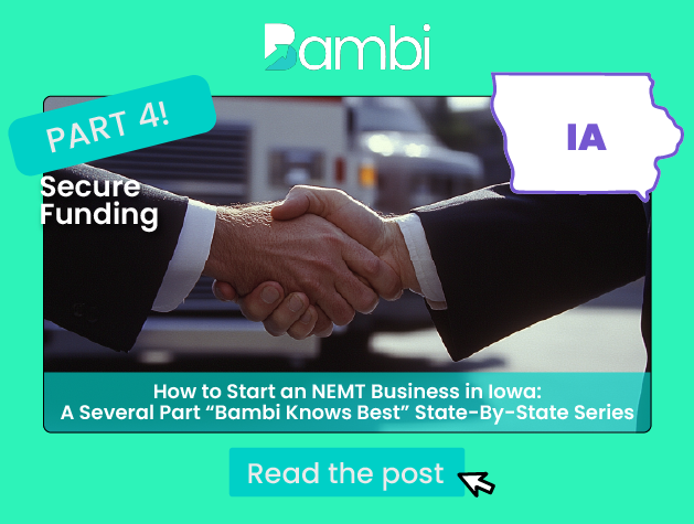 How to Start an NEMT Business in Iowa: Funding