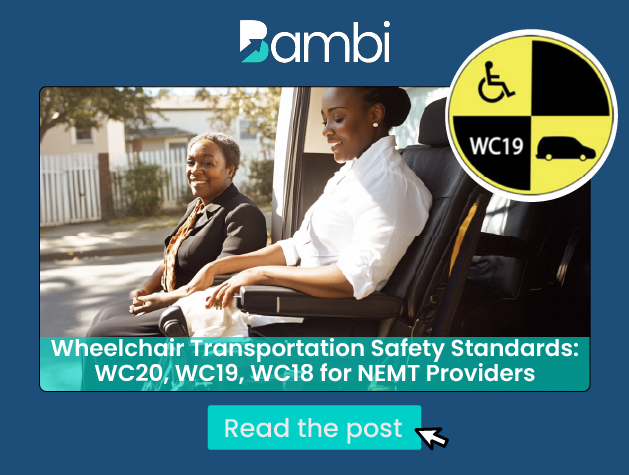 Wheelchair Transportation Safety Standards: WC20, WC19, WC18 for NEMT Providers