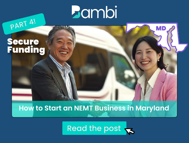 How to Start an NEMT Business in Maryland: Funding