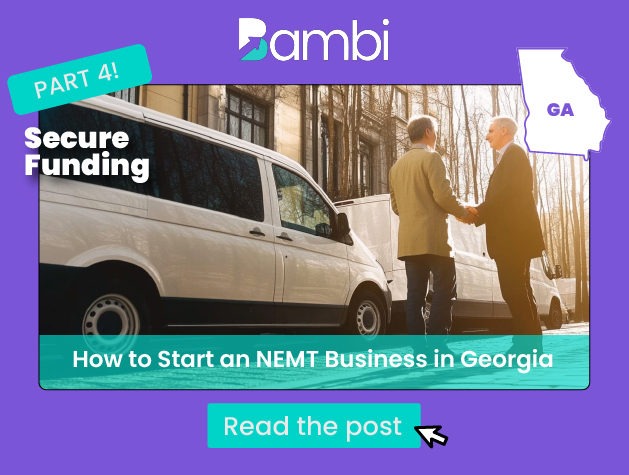 How to Start an NEMT Business in Georgia: Funding