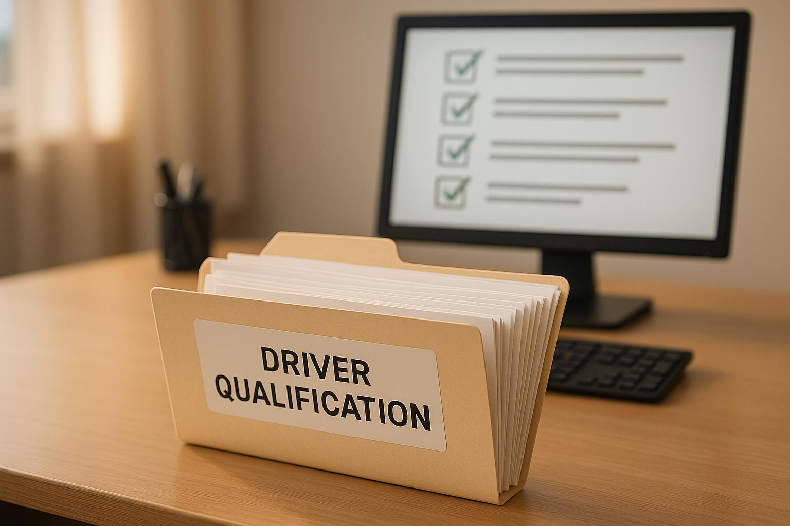 Driver Qualification Files: Key Requirements