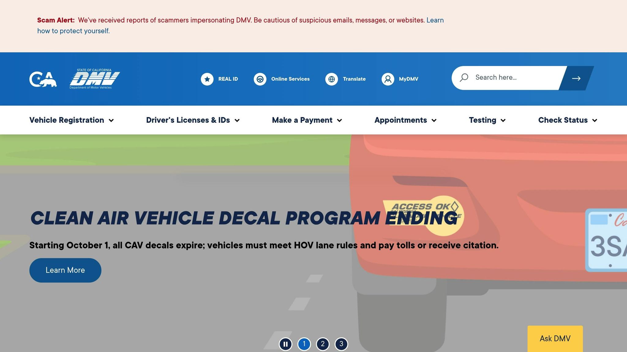 California Department of Motor Vehicles