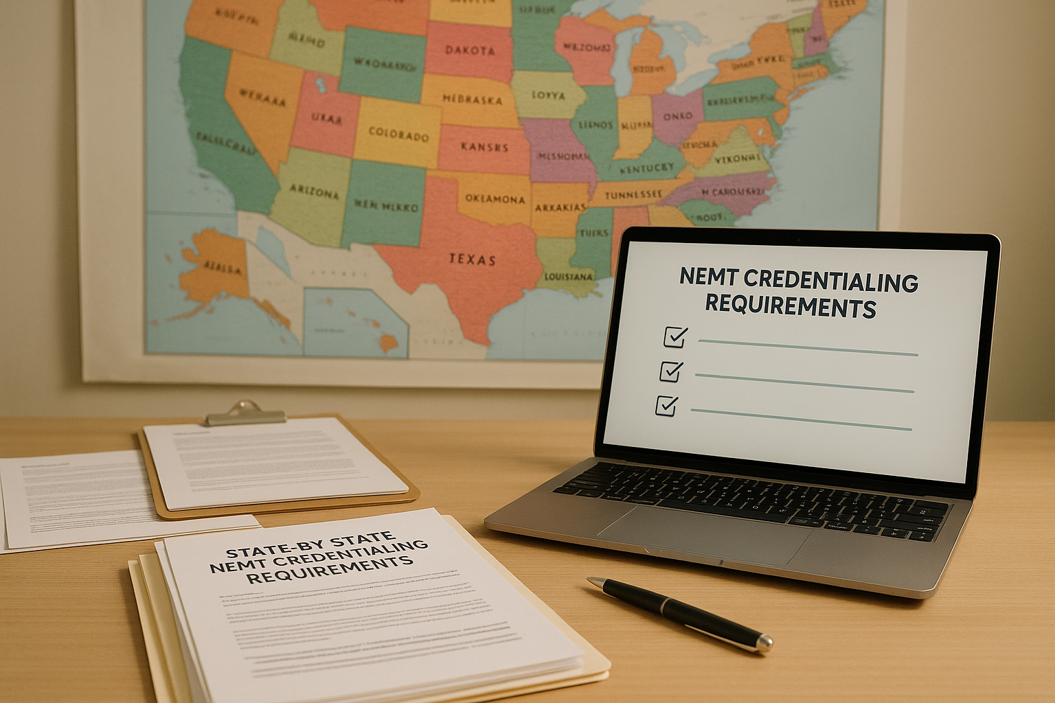 State-by-State NEMT Credentialing Requirements