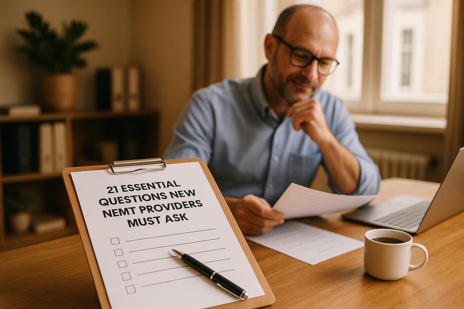 21 Essential Questions New NEMT Providers Must Ask