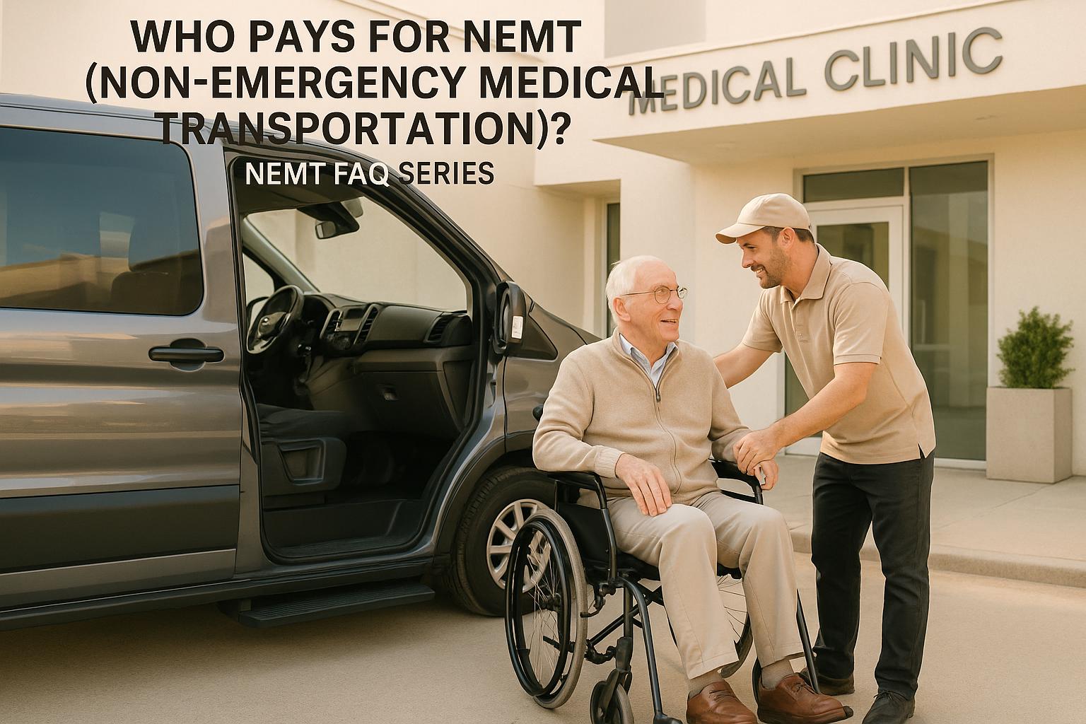Who pays for NEMT (Non-Emergency Medical Transportation)? NEMT FAQ Series