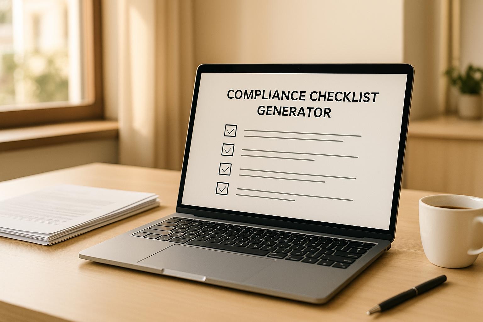 NEMT Compliance Checklist Generator