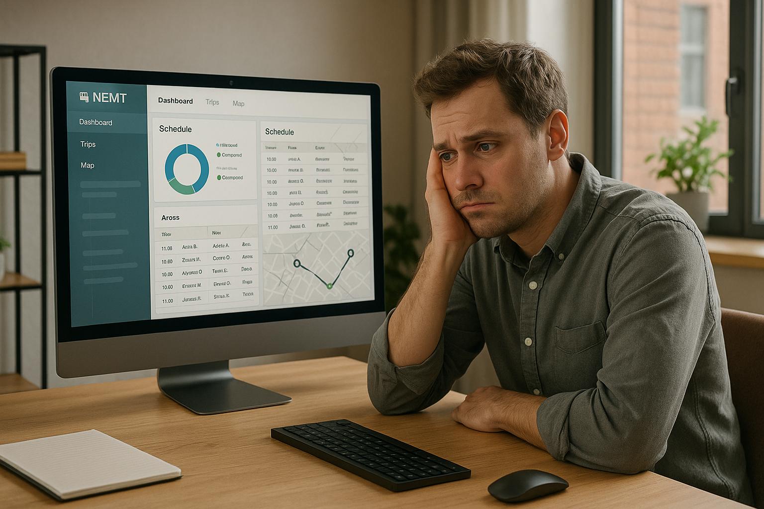 Common Problems in NEMT Software Highlighted by Users