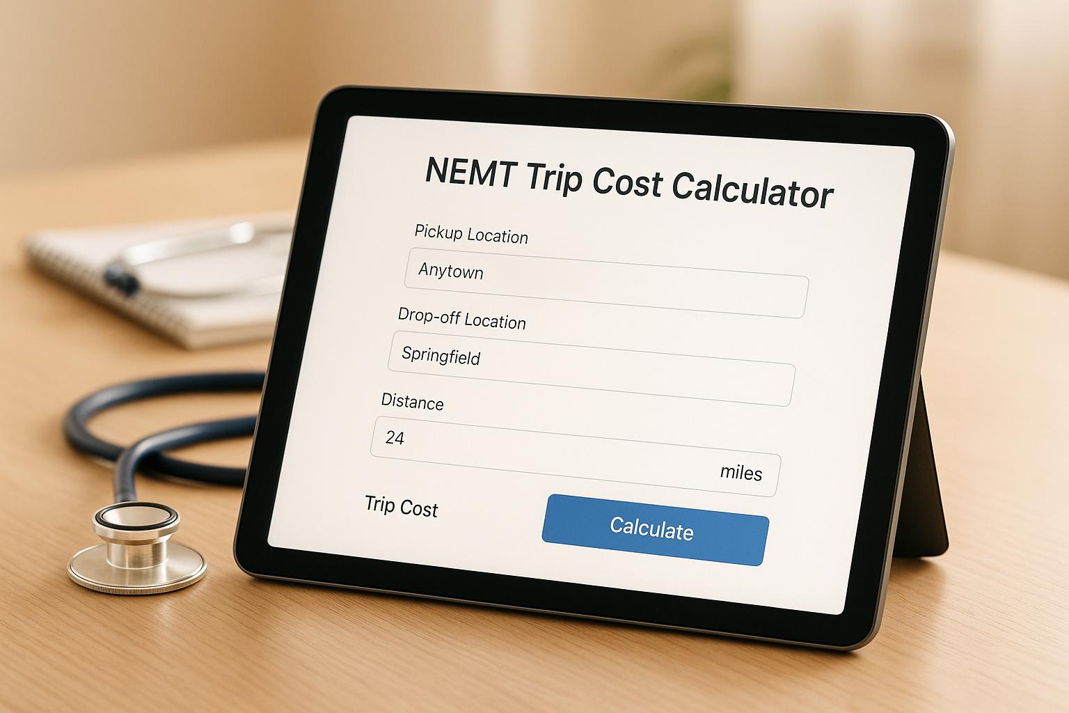 NEMT Trip Cost Calculator