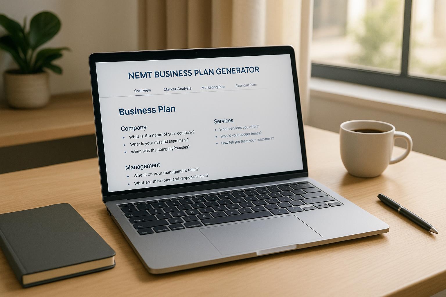 NEMT Business Plan Generator