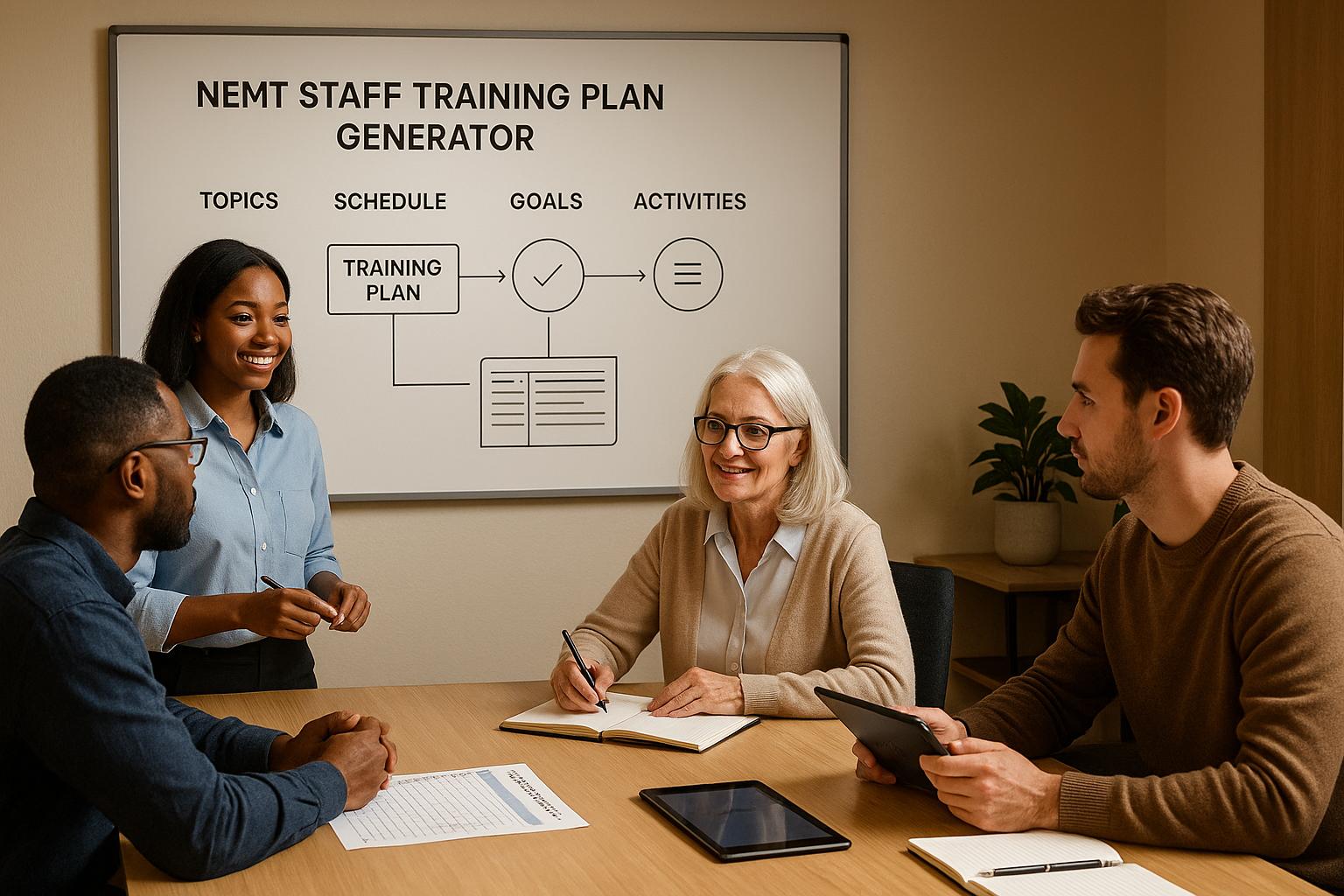 NEMT Staff Training Plan Generator