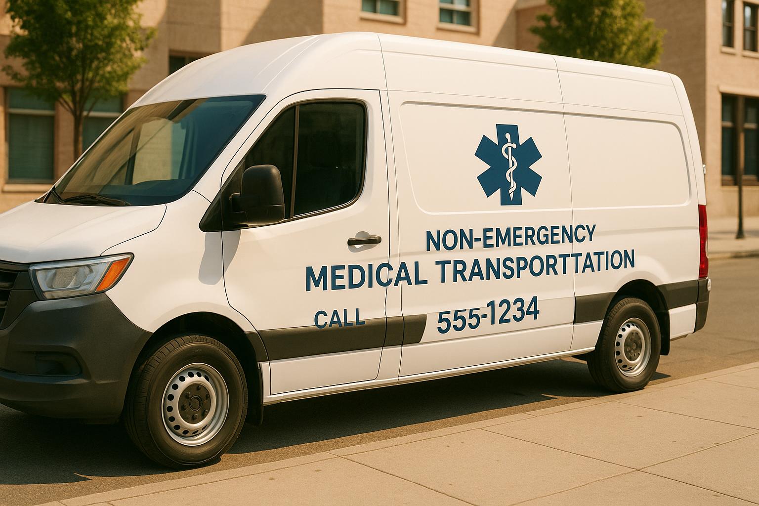 How to Design Effective NEMT Vehicle Decals