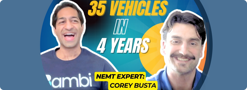 35 Vehicles in 4 Years — NEMT in the fast lane!! | NEMT Experts Podcast Episode 106