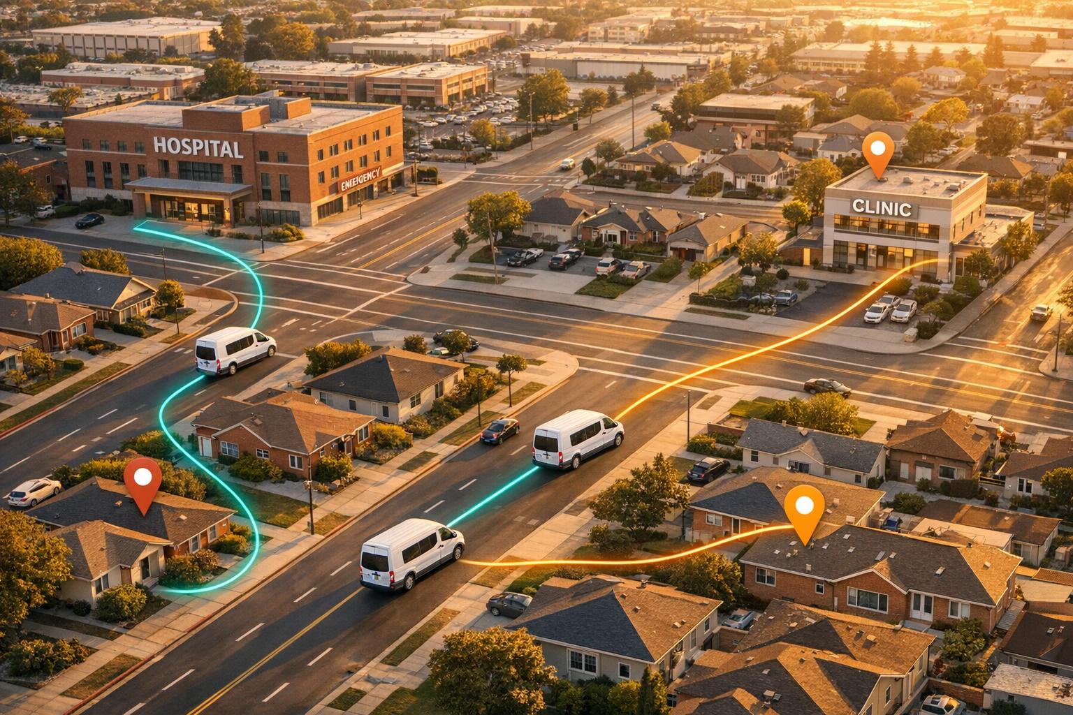 How can NEMT providers use analytics for operational improvements?