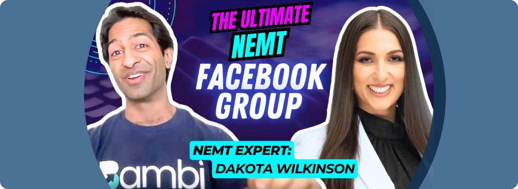 The NEMT Facebook Group you need to join now!! | NEMT Experts Podcast Episode 109
