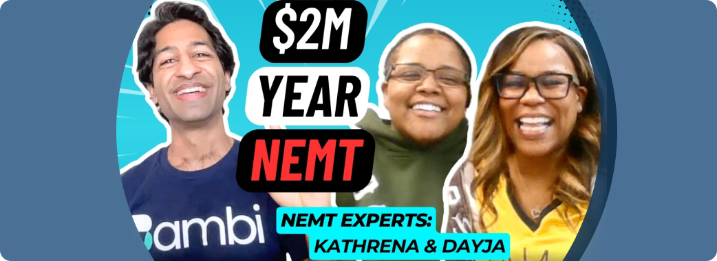Growing a $2M/Year Non Emergency Medical Transportation Business | NEMT Experts Podcast Episode 110